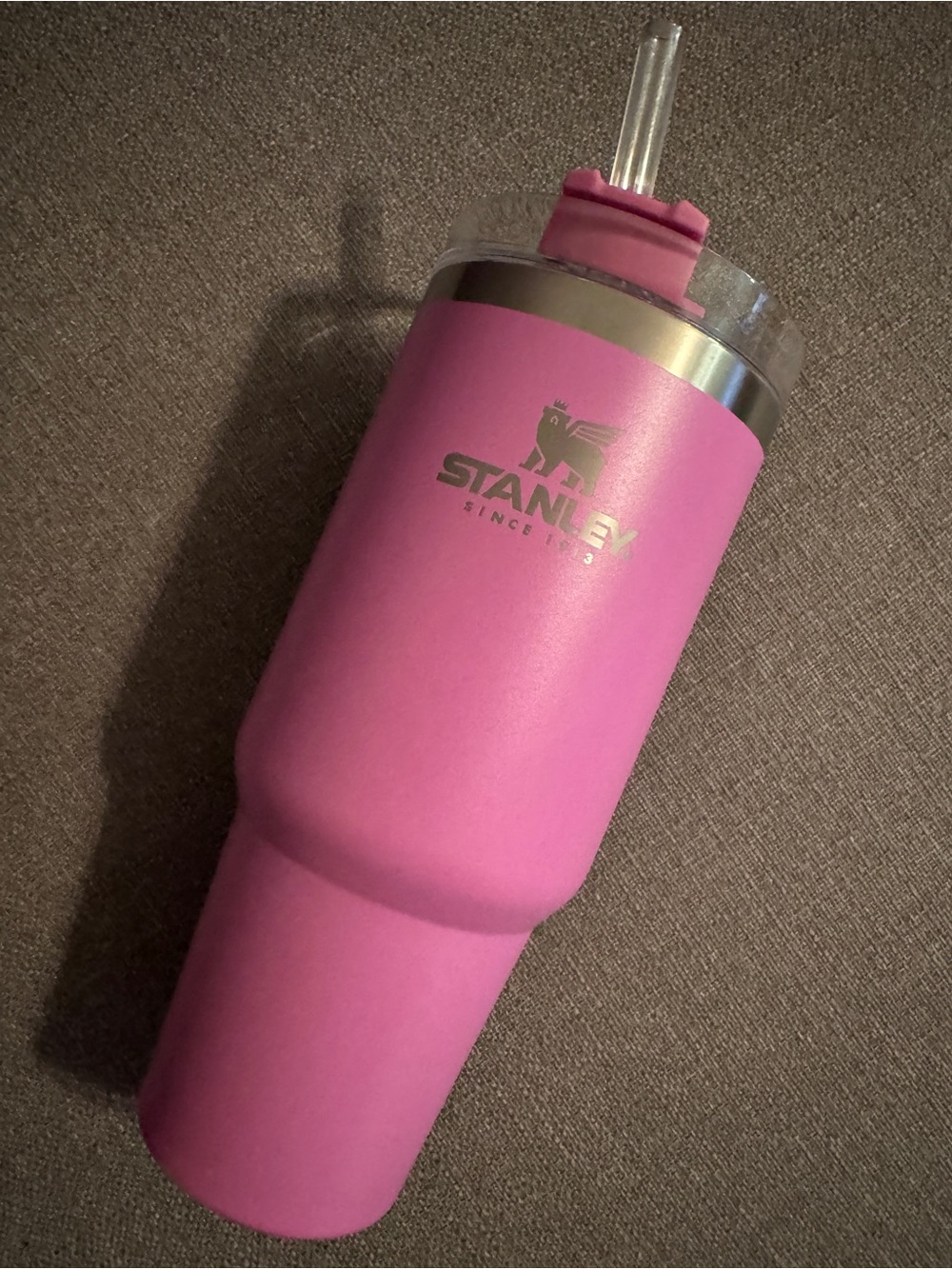 Stanley Quencher 30.0 -fl oz Stainless Steel Insulated Water Bottle with Straw